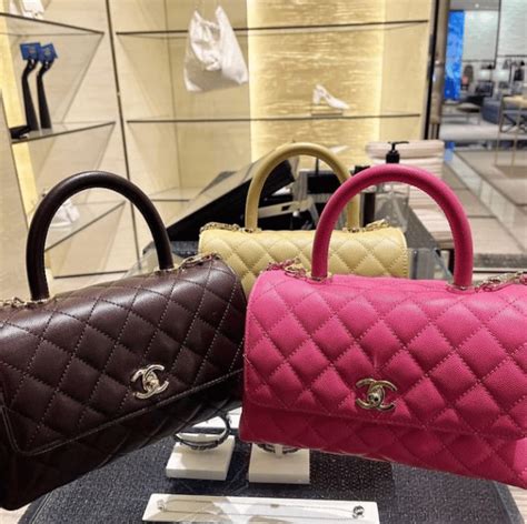 chanel coco top handle|chanel coco handle price 2023.